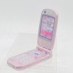 Docomo FOMA Raku-Raku Phone II F881iES Pink Mobile Phone Mockup Model