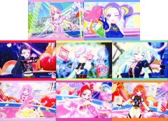 超かぐや姫！ ラウンドワン コラボ 箔押し チケット風クリアカード