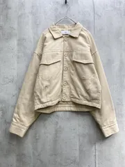 AZUL BY MOUSSY アズールバイマウジー 長袖 ポケットショート ジャケット 裏地中綿キルト sizeS/ベージュ ◇■レディースのサムネイル