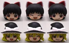 【中古】トレーディングフィギュア 全6種セット 「東方Project ゆっくりインテリアミニフィギュア」のサムネイル