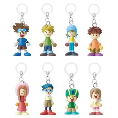 【中古】ストラップ 全8種セット 「デジモンアドベンチャー めじるしアクセサリー2」