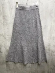 Beaute de opaque ボーテドオペーク ロング ニット スカート size36/グレー ◇■レディースのサムネイル