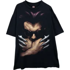 古着 マーベル MARVEL X-MEN エックスメン WOLVERINE ウルヴァリン キャラクタープリントTシャツ メンズXL相当/eaa647617