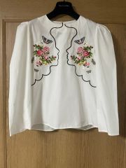 Ado×HAREコラボ 刺繍シャツ ローズシシュウシャツ - メルカリ