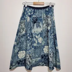 PAL’LAS PALACE パラスパレス パッチワーク風 花柄 スカート サイズ 0のサムネイル
