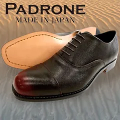PADRONE パドローネ 日本製 マッケイ製法 ヒドゥンチャネル 本革 牛革 RICK PINKING LOAFERS キップレザー ピンキング ローファー ビジネスシューズ 革靴 PU8662-2310-19A 定価3万 キャメル▲050▼30609t10のサムネイル