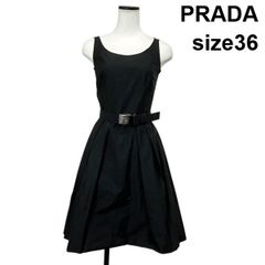 PRADA】カジュアル❤️ミニワンピース 膝丈 プラダ 44 L〜XL - メルカリ