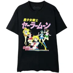 古着 SAILOR MOON 美少女戦士セーラームーン アニメ キャラクタープリントTシャツ メンズL相当/eaa619565