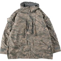 古着 00年代 米軍実品 迷彩柄 ABU デジタルタイガーカモ ミリタリー ゴアテックスパーカー USA製 X-LARGE REGULAR メンズXL相当/eaa640593