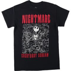Disney ナイトメアビフォアクリスマス ジャック&サリー Tシャツ - メルカリ