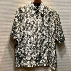 即完売品 フェンディ シルク ジョシュア アロハシャツ シェルボタン 