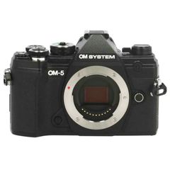 OMシステム OM-5 MarkⅡボディ ブラック 26年7月購入 保証書あり