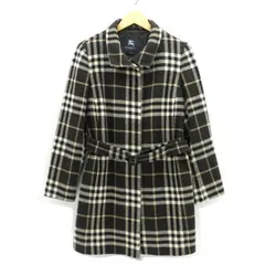 BURBERRY チェックウールコート FN748-055-55 Aランク 19のサムネイル