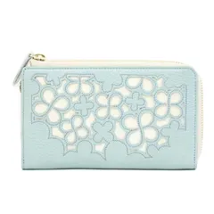 marie claire イタリアンレザー バイカラーL字型ジップコンタクトウォレット - Sランク 71のサムネイル