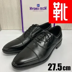 M-881 ■kutsu.com公式■HYDRO TECH  ウルトラライト＜内羽根ストレート＞ 本革 3E HD1507 ブラック　27.5cmのサムネイル