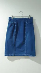 90’s agnes b. フランス製 denim skirt Size:38のサムネイル