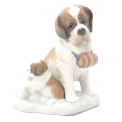 LLADRO セントバーナードの親子 8170 Aランク 69のサムネイル