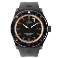 美品】EDOX エドックス トミヤ 限定 クロノオフショア1 自動巻き 稼働