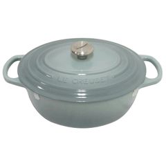 ♡ルクルーゼ アーティチョーク 20cm カッパーつまみ 緑 両手鍋 新品
