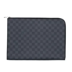 LOUIS VUITTON ポシェット・ジュールGM/ダミエ/グラフィット N41501 Aランク 20のサムネイル