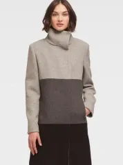 DKNY レディース ウールコート Lのサムネイル