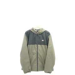 TOMMY JEANS フリースラインドフーデッドジャケット DM21130 Aランク 75のサムネイル