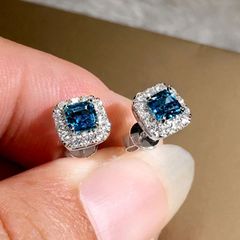 ⭐天然タンザナイト ピアス k18 2.04ct - メルカリ