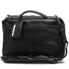 ラゲッジレーベル 吉田カバン／LUGGAGE LABEL バッグ ブリーフケース ビジネスバッグ 鞄 ビジネス メンズ 男性 男性用 レザー 革 本革 ブラック 黒  021-01252 ELEMENT BRIEFCASE エレメント スコッチガードTM加工 のサムネイル