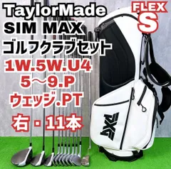 テーラーメイド シムマックス ゴルフクラブ メンズセット 右打ち 11本 SIM MAX TaylorMade Titleist ODYSSEY 中古 良品 送料無料のサムネイル