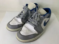 NIKE ナイキ WMNS AIR JORDAN 1 LOW Grey and Blue エアジョーダン1 DC0774-042 サイズ: 27cm カラー: ブルー シューズ