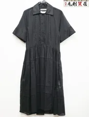 ジルサンダー Jil Sander 半袖 ミディドレス J02CT0466 サイズ32 コットン ブラック 美品 半袖 ワンピースのサムネイル