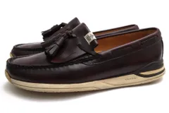 ビズビム／VISVIM タッセルローファー シューズ 靴 メンズ 男性 男性用 レザー 革 本革 レッド ブラウン 赤 茶  V10007005-03 Fabro Folk Loafer スリッポンのサムネイル