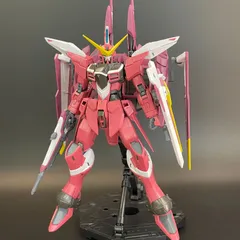 ガンプラ【中古品/ランクB、プラ状態良好】 MG 1/100 ジャスティスガンダム 完成品 組立済みMG HG ガンダム Gunpla 2767のサムネイル