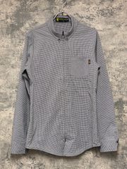 KF525 카펠 뮬 KAPELMUUR 긴 소매 사이클 저지 차 블랙 치조 격자 L