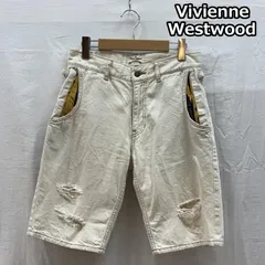 ヴィヴィアンウエストウッド ANGLOMANIA アングロマニア ショート パンツ ダメージ加工 メンズ 36 ISItems【USED】【古着】【中古】50161126のサムネイル