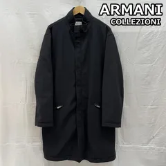 アルマーニコレッツォーニ スタンドカラー ナイロン コート ロング丈 メンズ 52 ISItems【USED】【古着】【中古】50161153のサムネイル