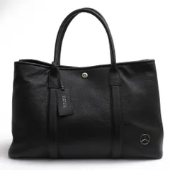 バーニーズニューヨーク／BARNEYS NEWYORK バッグ トートバッグ 鞄 ハンドバッグ メンズ 男性 男性用 レザー 革 本革 ブラック 黒  A4サイズ収納可 シボ革 シュリンクレザー 定番 肩掛け ワンショルダーバッグのサムネイル