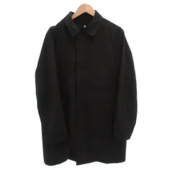 マッキントッシュフィロソフィー MACKINTOSH PHILOSOPHY ステンカラーコート 比翼 中綿ライナー ひざ丈 40 黒 ブラック /FFのサムネイル