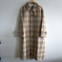 美品】ami Alexandre Mattiussi【Checked Wool Gabardine Belted Mac
