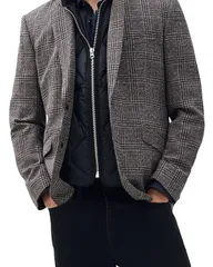 ラグアンドボーン レディース アウター ジャケット・ブルゾン ブレザー rag bone Butler Plaid Blazer Brown Plaid ブラウンのサムネイル