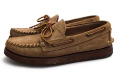 Red Wing / RED WING Shoes, Deck Shoes, Men's, Genuine Leather, Beige, 9158 WABASHA BOAT, Moccasin, Crepe Sole, Slip-on