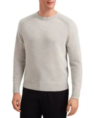 テッドベーカー メンズ アウター ニット・セーター クルーネック Ted Baker Glant Cashmere Crewneck Sweater Grey グレーのサムネイル