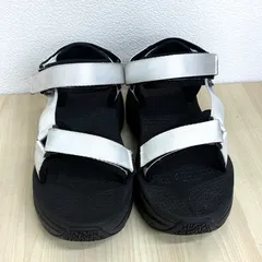 【テリックTELIC】厚底サンダル L メンズ ブラック×ホワイト ⭐︎のサムネイル
