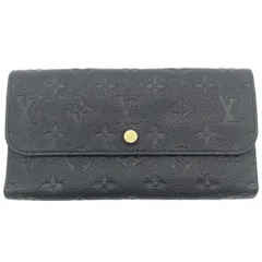ルイヴィトン LOUIS VUITTON ポルトフォイユ ヴィルトゥオーズ 長財布 M60586 ノワール CA1122 ブラック レディース【中古】のサムネイル