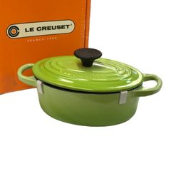 LE CREUSET ル・クルーゼ ココット オーバル 両手鍋 0.9L 楕円