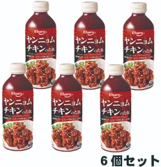 エバラ　ヤンニョムチキンのたれ　595g×6個セット【再安価・送料込】のサムネイル