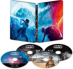 스타워즈/스카이워커의 새벽 4K UHD MovieNEX 스틸북 [4K ULTRA HD+3D+블루레이+디지털 카피+MovieNEX 월드] [Blu-ray]