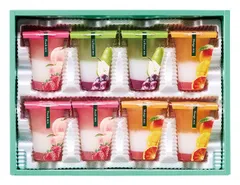 【令和8年7月31日までの期間限定商品】ひととえ	 3層ﾃﾞｻﾞｰﾄｼﾞｭﾚﾊﾟﾌｪ ～国産ﾌﾙｰﾂ入り～	JPD-20  ﾋﾟｰﾁﾐｯｸｽ味･ﾏﾝｺﾞｰﾐｯｸｽ味×各3･ﾗ･ﾌﾗﾝｽﾐｯｸｽ味×2のサムネイル