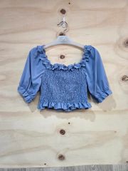 12closet 半袖ブラウス ネイビー - メルカリ
