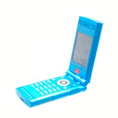 Vodafone NEC 802N Turquoise Blue Mobile Phone Mockup Model